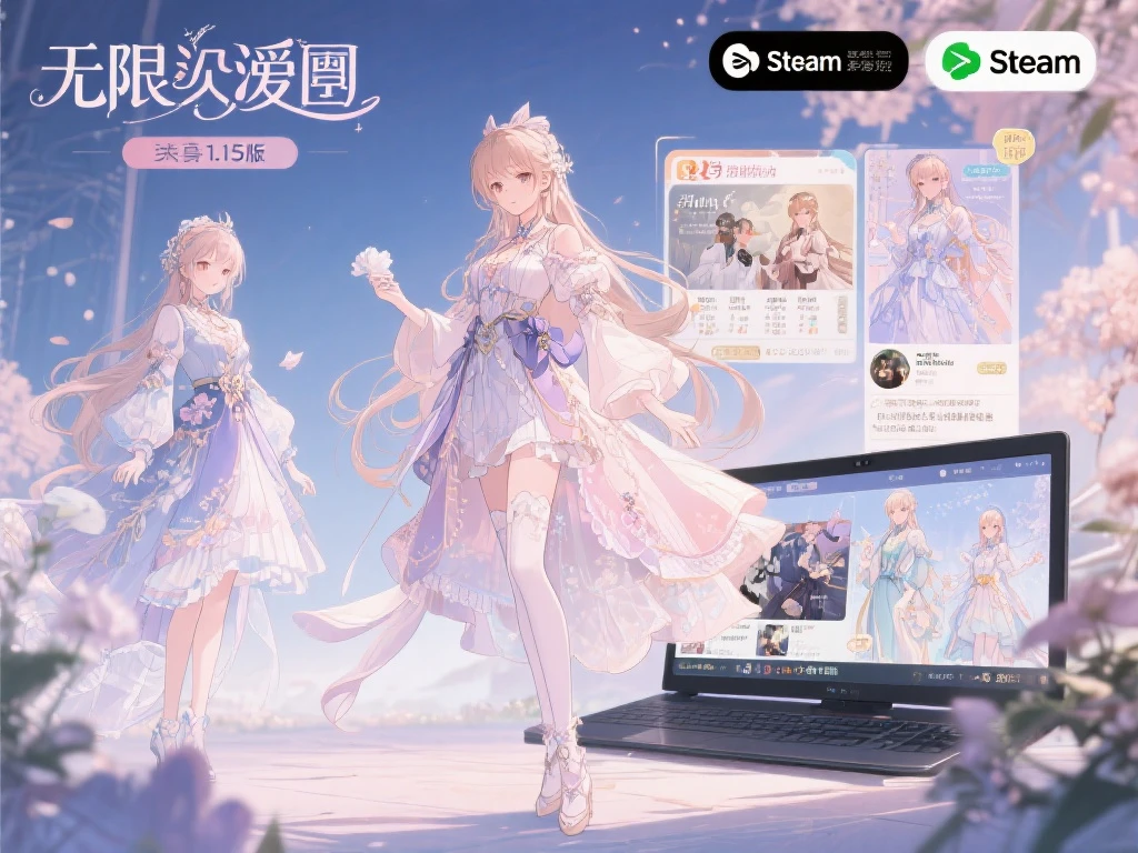 《无限暖暖》1.5版本上线，Steam同步推出！国服数据隔离引发玩家争议